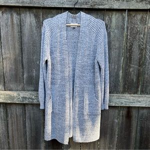 Universal Threads Long Open Sweater Cardigan Grey